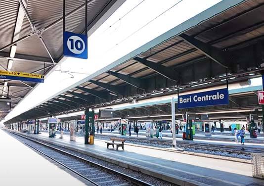 Bari Central Train Station Car Rental