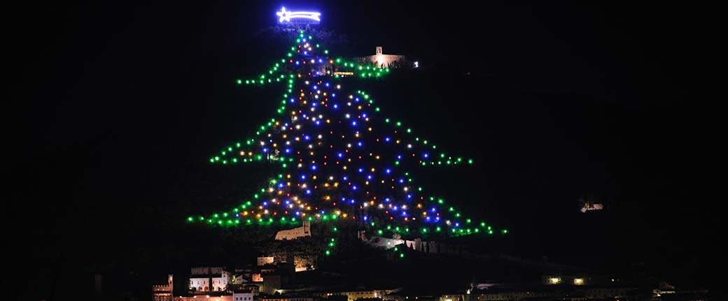 Gubbio Christmas Tree
